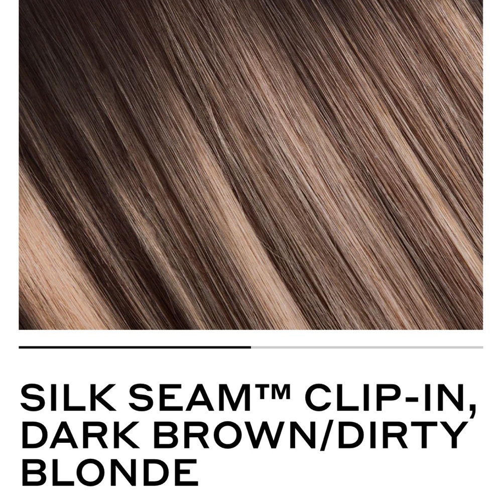 Bellami silk seam clip in extensions 20” 180g